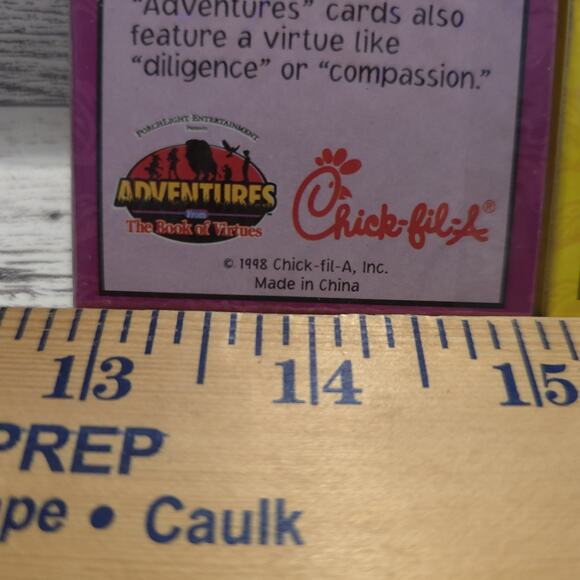 Vtg 1998 Chick-Fil-A Child Card Games Lot of 3 - Picture 11 of 13